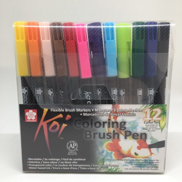 Koi Coloring Brushpen 12