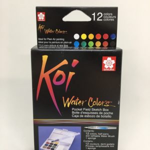 Koi Watercolor Pocketfield 12