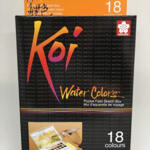 Koi Watercolor Pocketfield 18