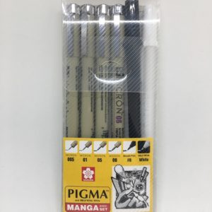 Pigma Micron Manga Set