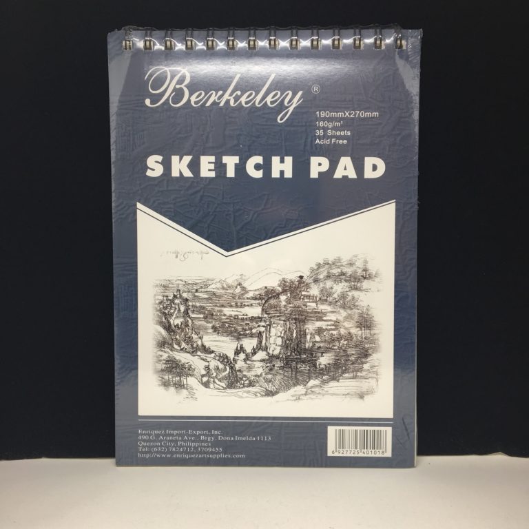 Berkeley sketch pad 160gsm 8″x11″ 35 sheets M. Enriquez Art Supply