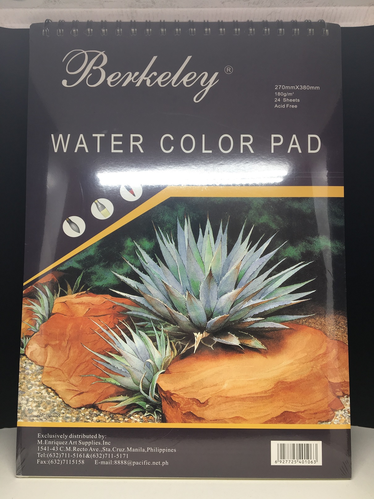 Berkeley watercolor pad 180gsm 11″X15″ 24 sheets