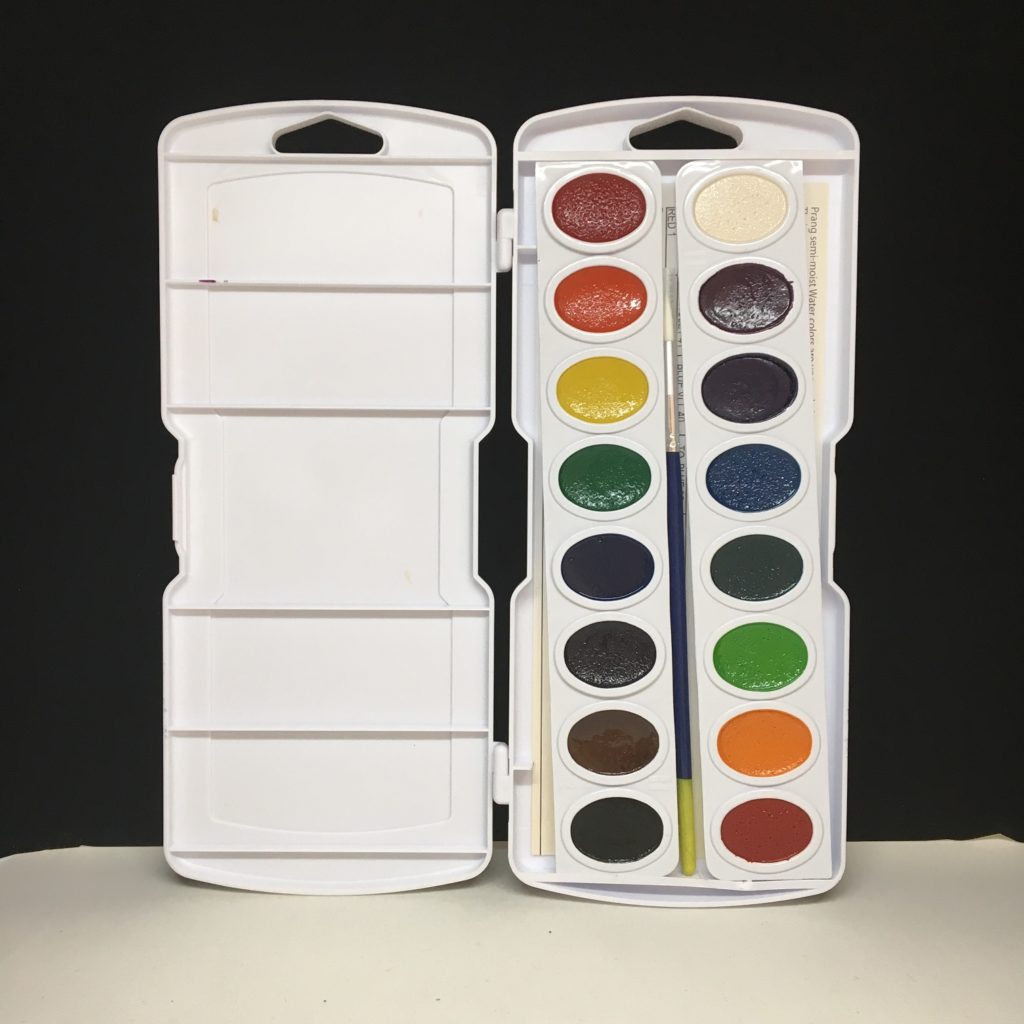 Prang Double Watercolor Set (16 colors) M. Enriquez Art Supply